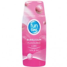 Fun time Bubblegum Flavoured Lube is a water based lube blended with Bubblegum flavour for a great taste sensation and gentle lubrication 75ml Fun time Bubblegum Flavoured Lube is a water based lube blended with Bubblegum flavour for a great taste sensation and gentle lubrication 75ml